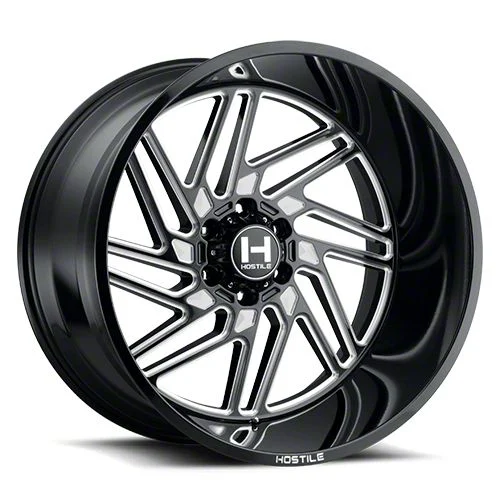 Hostile Jigsaw Blade Cut 6-Lug Wheel; 20x9; 12mm Offset (07-14 Yukon)