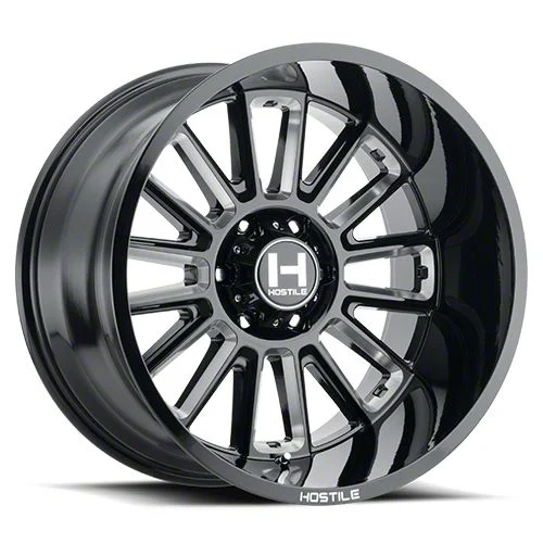 Hostile Predator Blade Cut 6-Lug Wheel; 20x9; 0mm Offset (07-14 Yukon)