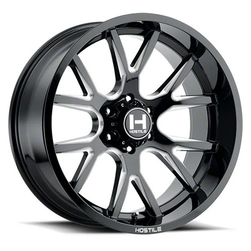 Hostile Rage Blade Cut 6-Lug Wheel; 20x9; 0mm Offset (07-14 Yukon)