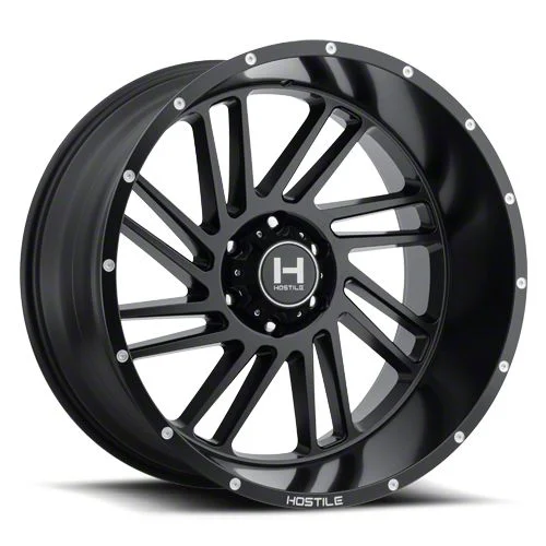 Hostile Stryker Asphalt 6-Lug Wheel; 20x9; 12mm Offset (07-14 Yukon)