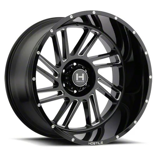 Hostile Stryker Blade Cut 6-Lug Wheel; 20x9; 12mm Offset (07-14 Yukon)