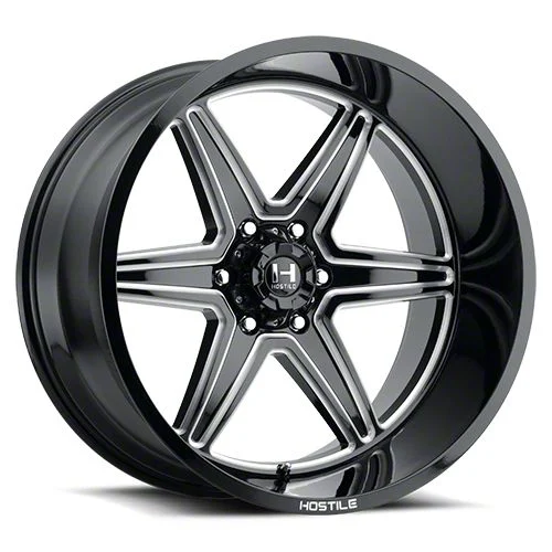 Hostile Venom Blade Cut 6-Lug Wheel; 20x9; 0mm Offset (07-14 Yukon)