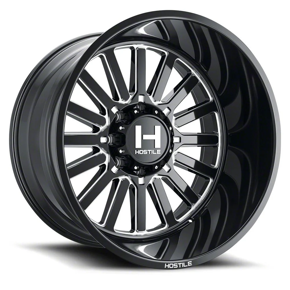 Hostile Titan Blade Cut 8-Lug Wheel; 20x9; 12mm Offset (06-08 RAM 1500 Mega Cab)