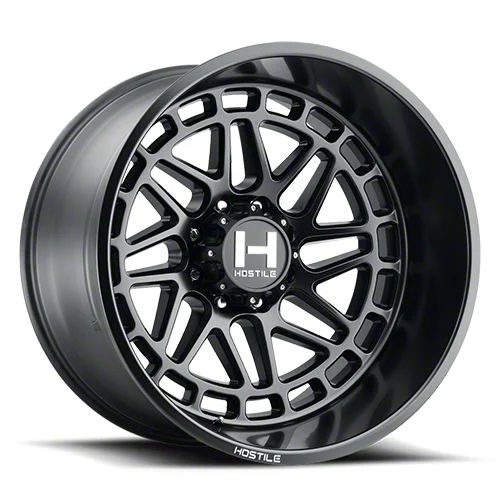 Hostile Reaper Asphalt 8-Lug Wheel; 20x9; 12mm Offset (19-26 RAM 2500)