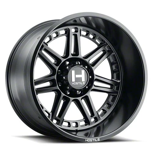 Hostile Lunatic Asphalt 8-Lug Wheel; 20x9; 12mm Offset (07-10 Sierra 3500 HD SRW)