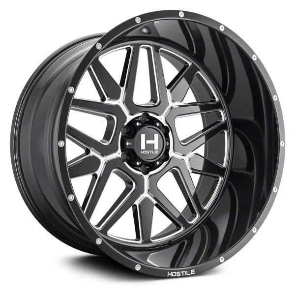 Hostile Diablo Blade Cut 8-Lug Wheel; 20x9; 12mm Offset (07-10 Silverado 2500 HD)
