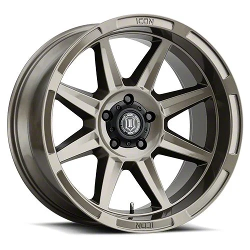 ICON Alloys Bandit Gloss Bronze 6-Lug Wheel; 20x10; -24mm Offset (07-14 Yukon)