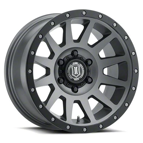 ICON Alloys Compression Titanium 6-Lug Wheel; 17x8.5; 0mm Offset (07-14 Yukon)