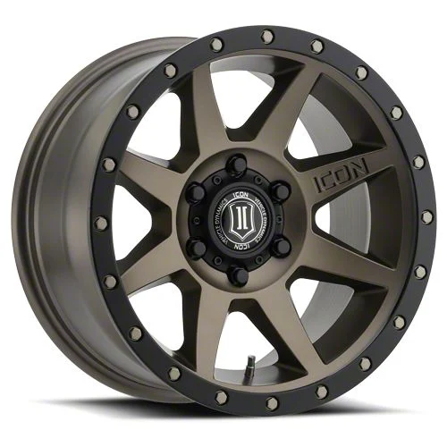 ICON Alloys Rebound Bronze 6-Lug Wheel; 20x9; 0mm Offset (07-14 Yukon)