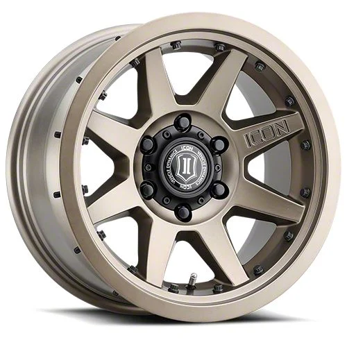 ICON Alloys Rebound Pro Satin Bronze 6-Lug Wheel; 17x8.5; 0mm Offset (07-14 Yukon)