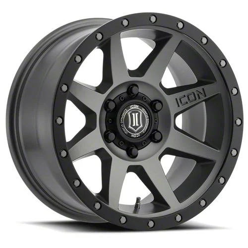 ICON Alloys Rebound Titanium 6-Lug Wheel; 18x9; 0mm Offset (07-14 Yukon)
