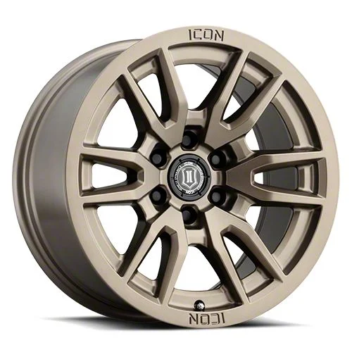 ICON Alloys Vector 6 Bronze 6-Lug Wheel; 17x8.5; 0mm Offset (07-14 Yukon)