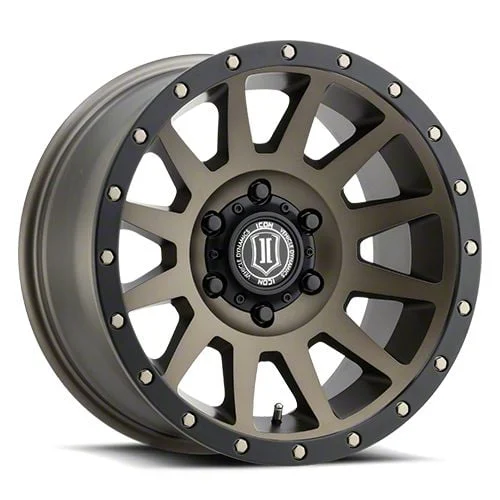 ICON Alloys Compression Bronze 6-Lug Wheel; 18x9; 25mm Offset (19-23 Ranger)