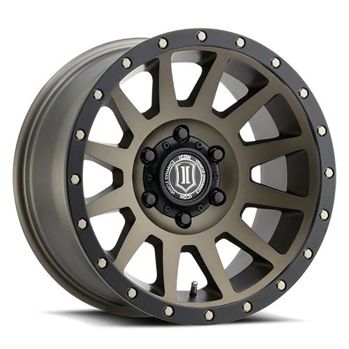 ICON Alloys Compression Bronze 6-Lug Wheel; 18x9; 25mm Offset (15-20 Tahoe)
