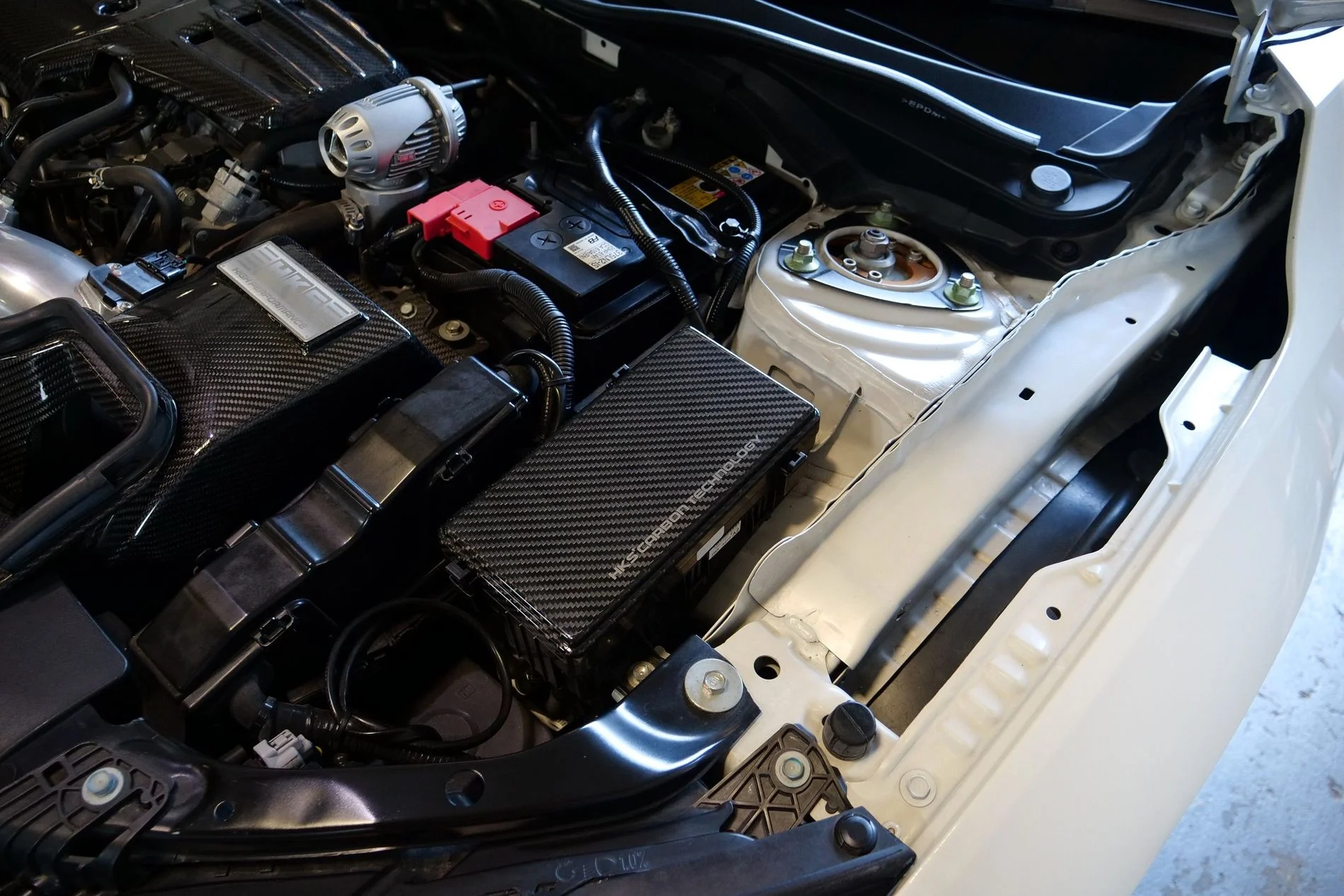HKS CARBON FUSE BOX COVER For CIVIC TYPE R (2017-2021)