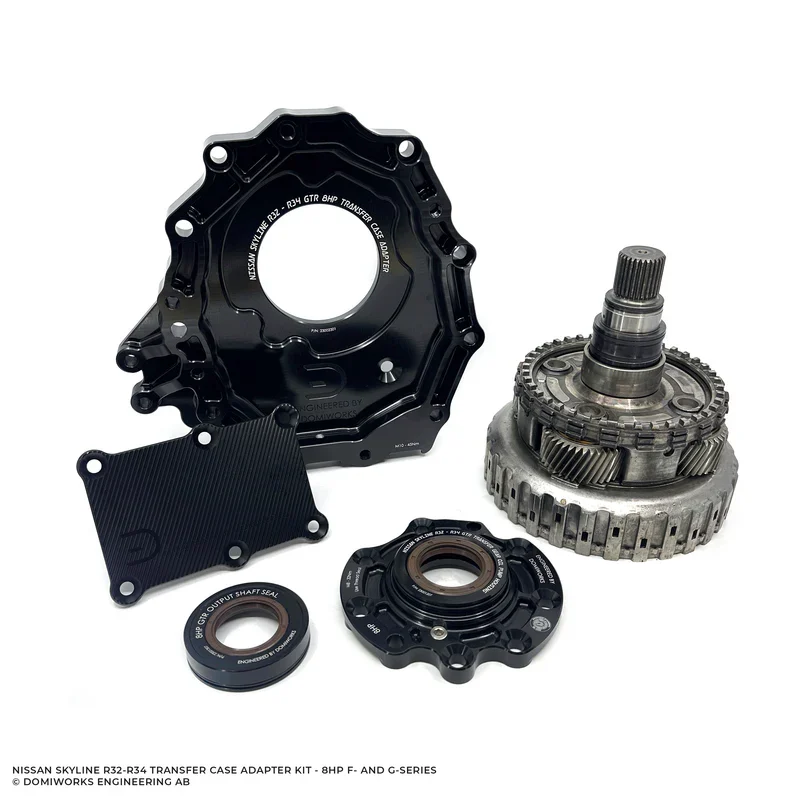 DOMIWORKS - Nissan Skyline R32-R34 GTR 8HP Transfer Case Adapter Kit