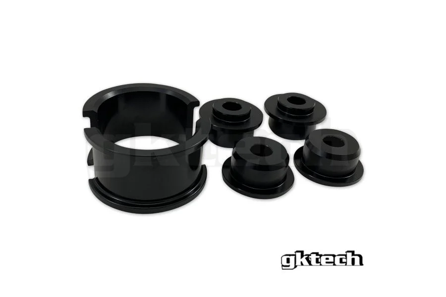 GKTECH - Z33 350Z / G35 SOLID ALUMINIUM STEERING RACK BUSHINGS