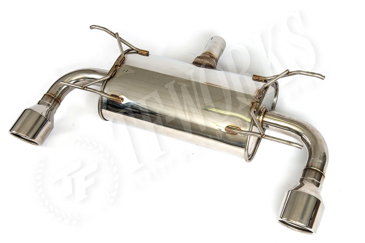 Invidia Q300 Catback Exhaust System w/ Rolled SS Tips - Scion FR-S / Subaru BRZ