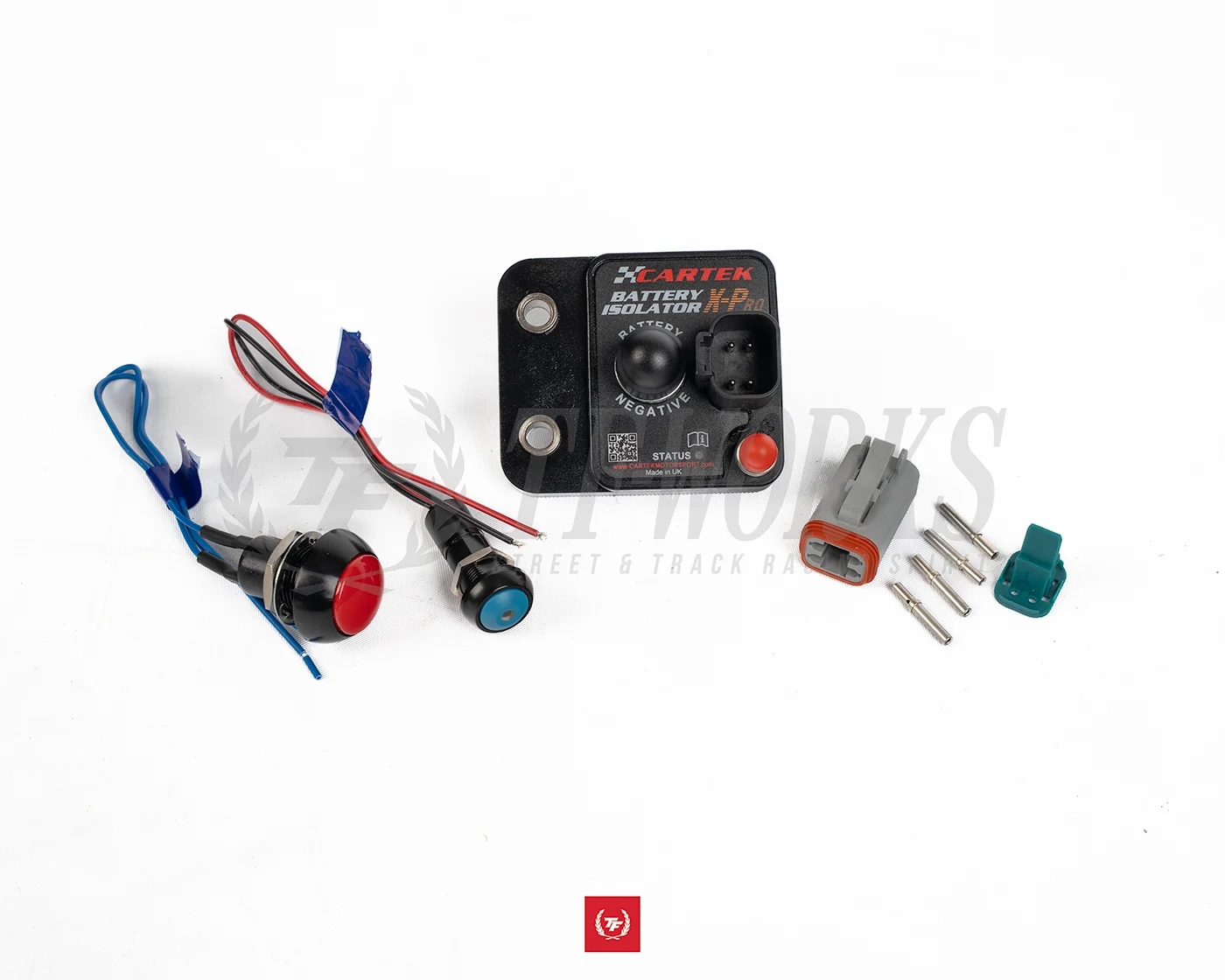 CARTEK Battery Isolator X-PRO (Kit including External Switch)