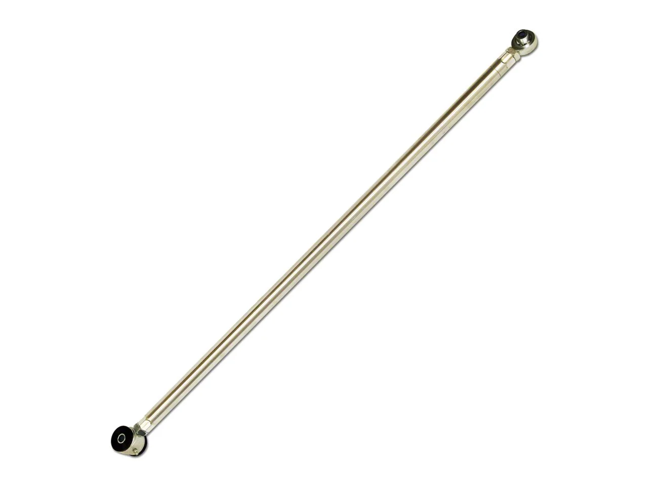 J&M Adjustable Aluminum Panhard Bar; Rod Poly/Rod Combo; Red (05-14 Mustang)