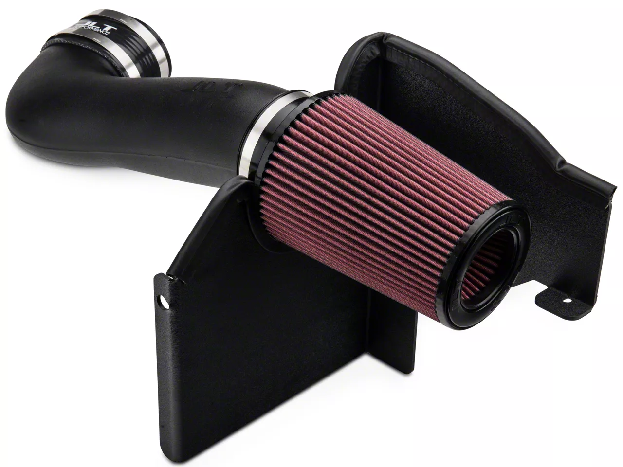 JLT Cobra Jet Cold Air Intake with Red Oiled Filter (11-14 Mustang GT w/ Cobra Jet Manifold Only; 12-13 Mustang BOSS 302 w/ Cobra Jet Manifold Only)