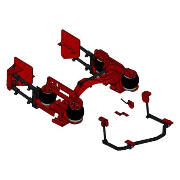 Kelderman 4-Link Rear Air Suspension (13-18 RAM 3500 Cab and Chassis)