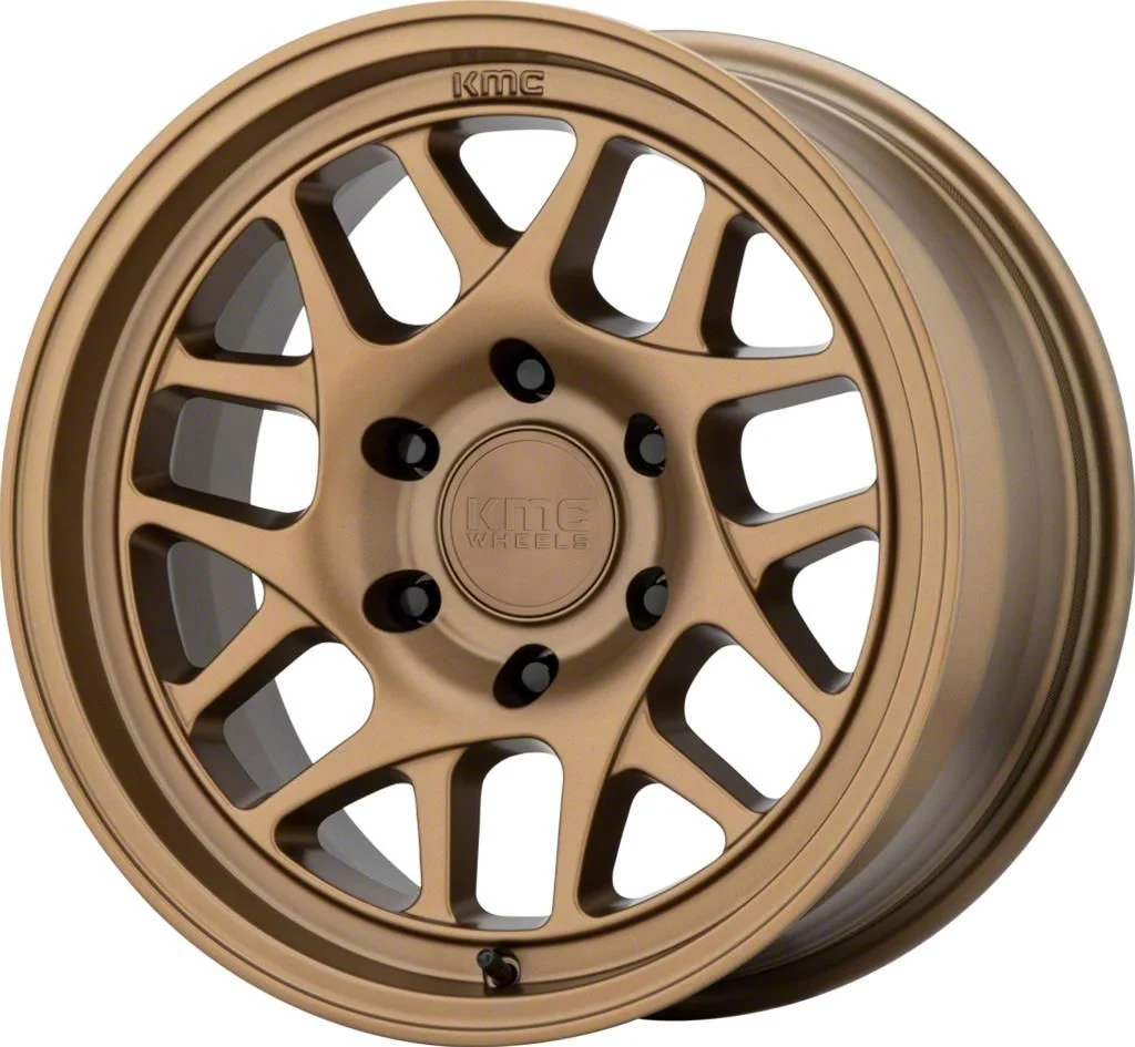KMC Bully Ol Matte Bronze 6-Lug Wheel; 17x8.5; 0mm Offset (07-14 Yukon)