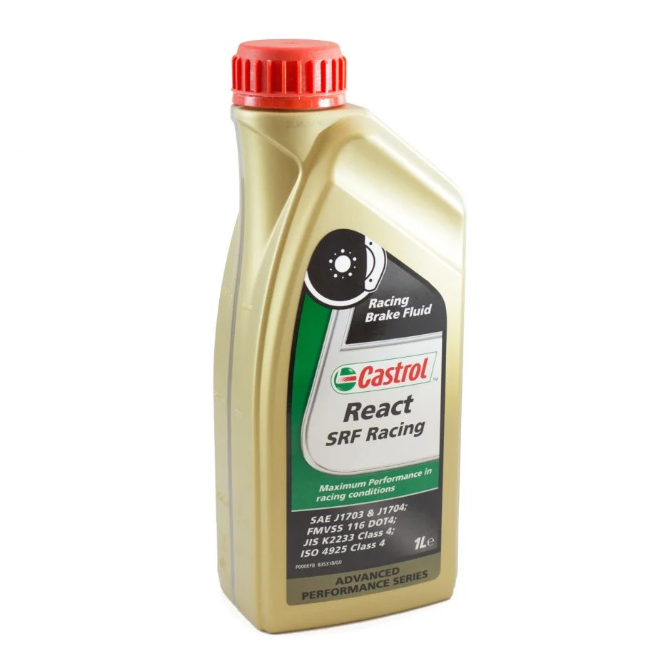 Castrol SRF Synthetic Racing Brake Fluid DOT 4 (33.8 oz / 1L)