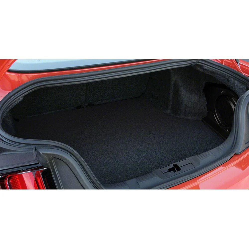 Lloyd Trunk Mat; Black (15-23 Mustang)