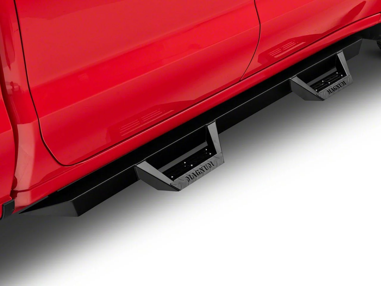 CYC Engineering RT Drop Side Step Bars; Black Textured (20-26 Silverado 3500 HD Double Cab)