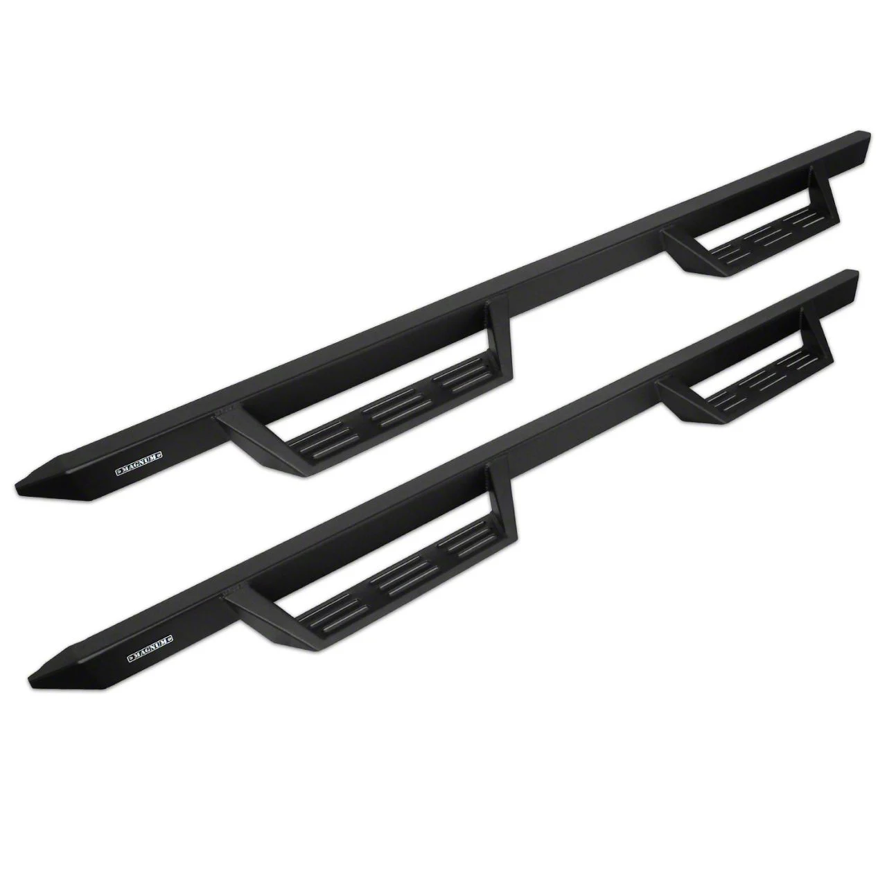 CYC Engineering RT Gen 2 Drop Side Step Bars; Black Textured (07-19 Silverado 3500 HD Extended/Double Cab)