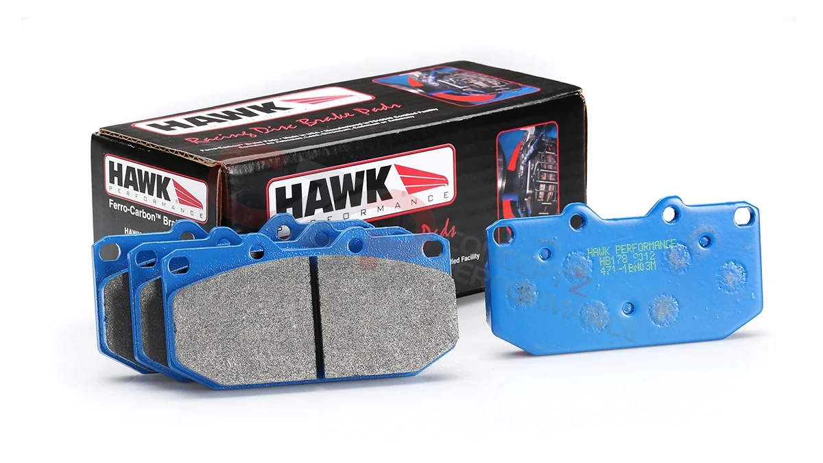 Hawk Blue 9012 Race Front Brake Pads - Nissan 240sx S13 S14