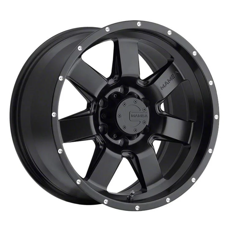 Mamba Offroad Wheels M14 Matte Black 6-Lug Wheel; 20x9; 12mm Offset (07-13 Sierra 1500)