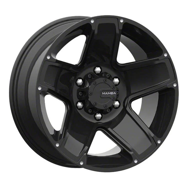 Mamba Offroad Wheels M13 Matte Black 6-Lug Wheel; 18x9; -12mm Offset (07-13 Sierra 1500)