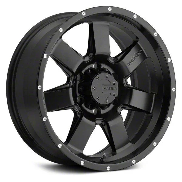 Mamba Offroad Wheels M14 Matte Black 6-Lug Wheel; 18x9; -12mm Offset (07-14 Yukon)