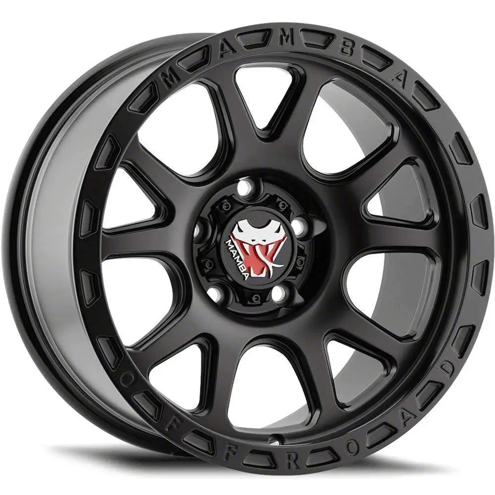 Mamba Offroad Wheels M27 Matte Black 6-Lug Wheel; 20x9; 0mm Offset (19-26 RAM 1500)