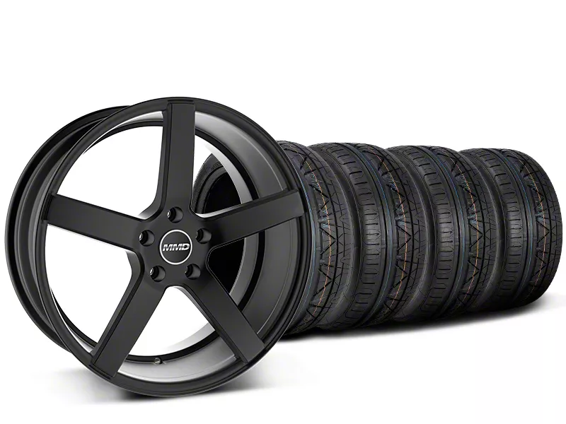 20x8.5 MMD 551C Wheel & NITTO High Performance INVO Tire Package (15-23 Mustang GT, EcoBoost, V6)
