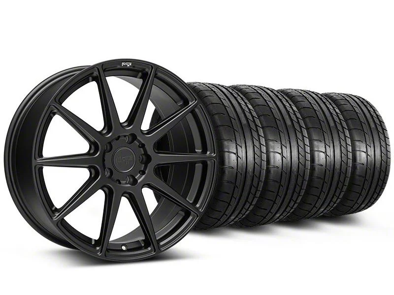 19x8.5 Niche Essen Wheel & Mickey Thompson Street Comp Tire Package (05-14 Mustang)