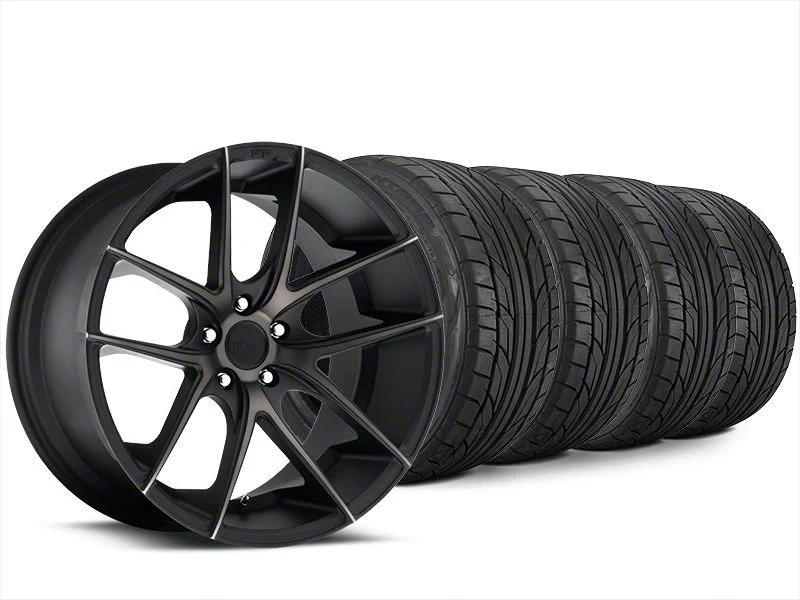 20x8.5 Niche Targa Wheel & NITTO High Performance NT555 G2 Tire Package (15-23 Mustang GT, EcoBoost, V6)