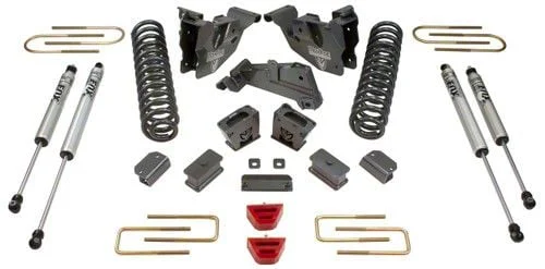 Max Trac 6-Inch Front / 3-Inch Rear MaxPro Elite Suspension Lift Kit with Fox Shocks (19-26 4WD 6.7L RAM 2500 w/o Air Ride)