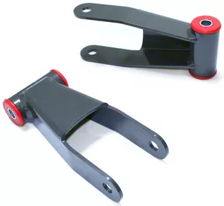 Max Trac 2-Inch Rear Lowering Shackles (11-26 Sierra 2500 HD)
