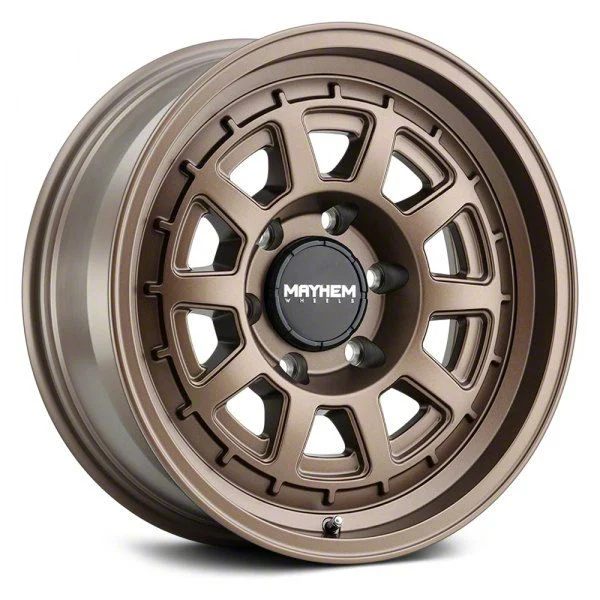 Mayhem Wheels Voyager Dark Bronze 6-Lug Wheel; 18x9; 0mm Offset (04-08 F-150)
