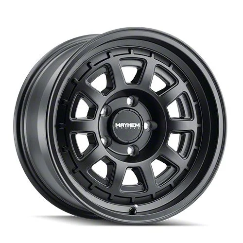 Mayhem Wheels Voyager Matte Black 6-Lug Wheel; 18x9; 0mm Offset (04-08 F-150)