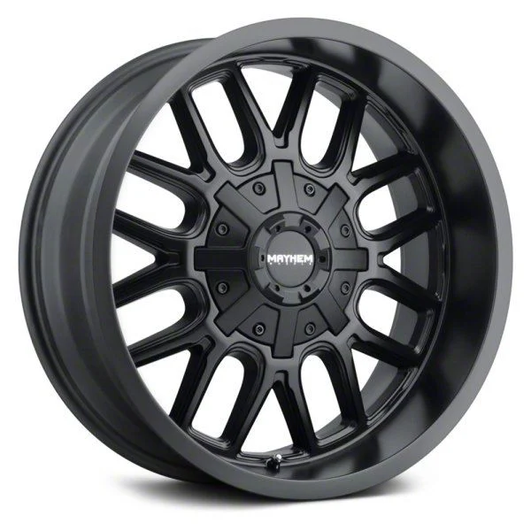Mayhem Wheels Cogent Matte Black 6-Lug Wheel; 20x10; -24mm Offset (07-14 Tahoe)
