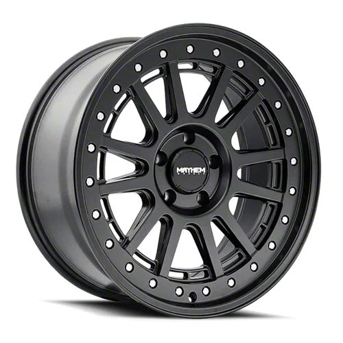 Mayhem Wheels Compass Matte Black 6-Lug Wheel; 18x9; 18mm Offset (07-14 Tahoe)