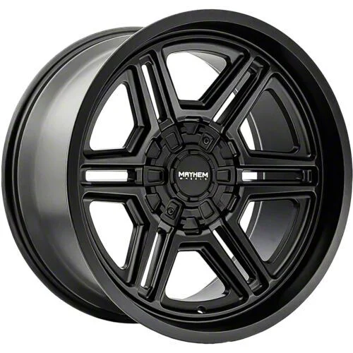 Mayhem Wheels Hermosa Matte Black 6-Lug Wheel; 20x10; -25mm Offset (07-14 Tahoe)