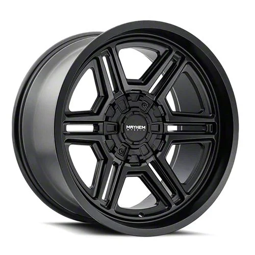 Mayhem Wheels Hermosa Matte Black 6-Lug Wheel; 20x12; -44mm Offset (07-14 Tahoe)