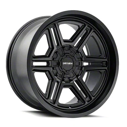 Mayhem Wheels Hermosa Matte Black 6-Lug Wheel; 20x9; 0mm Offset (07-14 Tahoe)