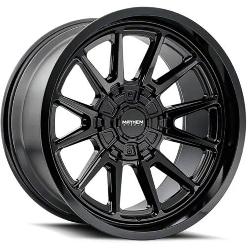 Mayhem Wheels Intrepid Gloss Black 6-Lug Wheel; 20x10; -24mm Offset (07-14 Tahoe)