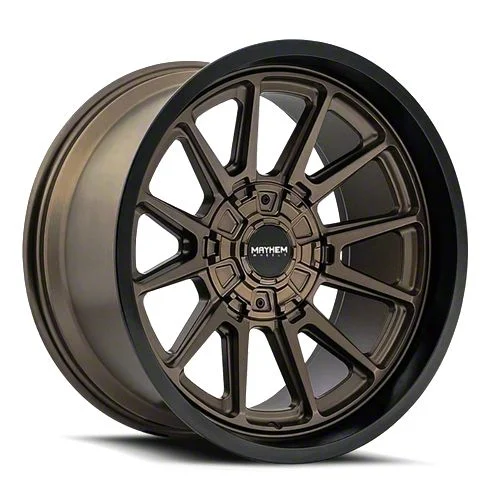 Mayhem Wheels Intrepid Matte Bronze 6-Lug Wheel; 20x10; -24mm Offset (07-14 Tahoe)